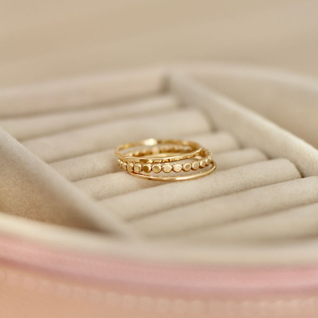 3 Stackable Ring Bundle - M E I R A K O