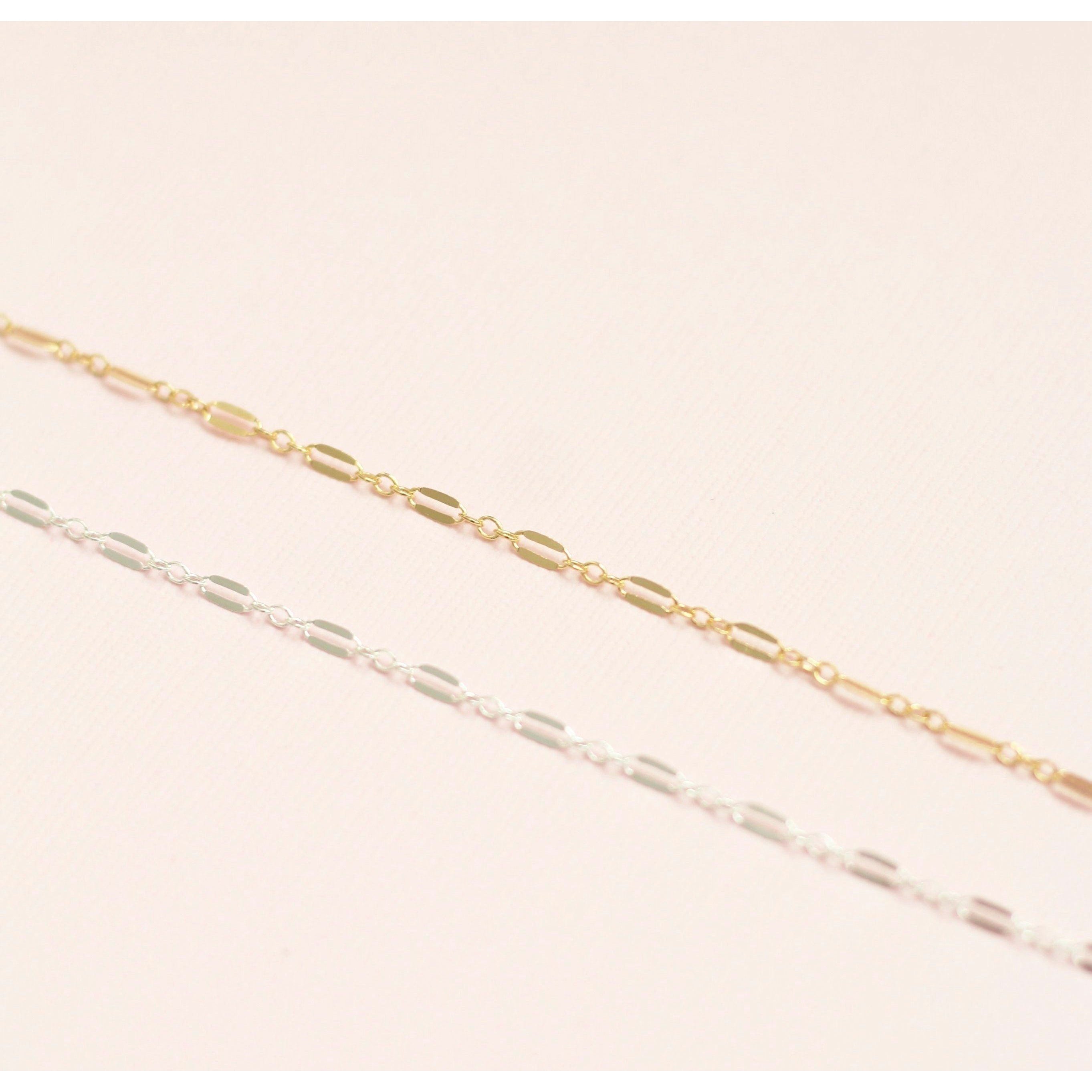 handmade sterling silver and gold sparkle chokers 